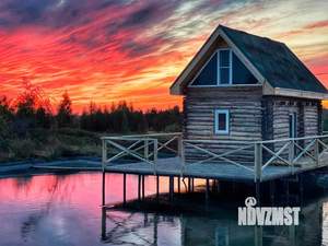 Дом 60м², 1-этажный, посуточно,