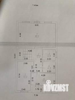 Коттедж 150м², 2-этажный, участок 7 сот.