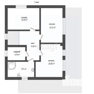 Дом 165м², 2-этажный, участок 5 сот.