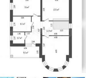 Дом 209м², 2-этажный, участок 6 сот.