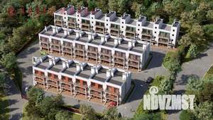 Таунхаус 373м², 3-этажный, участок 2 сот.