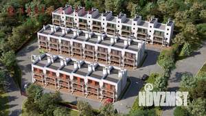 Таунхаус 373м², 3-этажный, участок 2 сот.