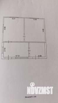 Дом 36м², 1-этажный, участок 6 сот.