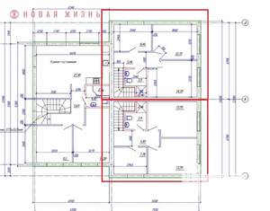 Таунхаус 100м², 2-этажный, участок 2 сот.  