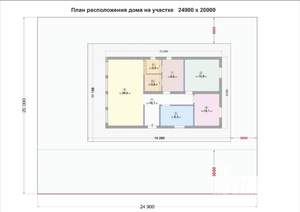 Дом 90м², 1-этажный, участок 5 сот.  