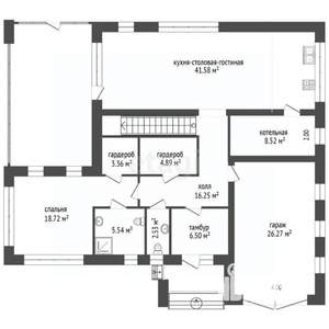 Дом 250м², 2-этажный, участок 10 сот.  
