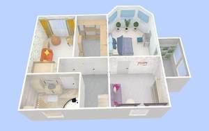 Дом 136м², 3-этажный, участок 12 сот.  