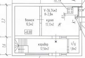 Дом 260м², 3-этажный, участок 3 сот.  