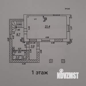 Коттедж 83м², 2-этажный, участок 2 сот.  