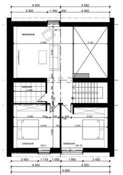 Дом 170м², 2-этажный, участок 6 сот.  