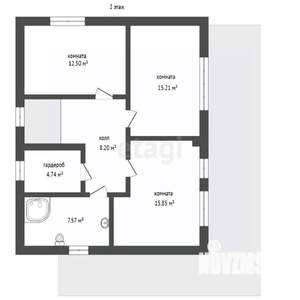 Дом 165м², 2-этажный, участок 5 сот.  
