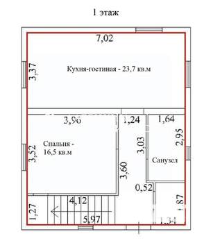 Дача 117м², 2-этажный, участок 8 сот.  