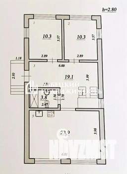 Дом 150м², 2-этажный, участок 6 сот.  