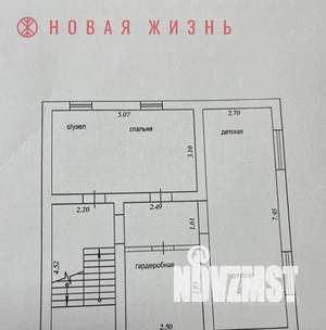 Коттедж 180м², 2-этажный, участок 7 сот.  