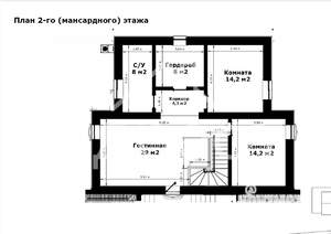 Дом 160м², 2-этажный, участок 5 сот.  