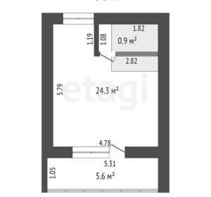 Дом 175м², 3-этажный, участок 7 сот.  