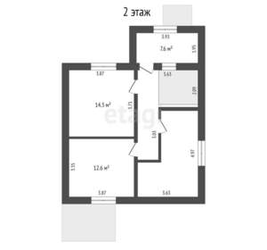 Дом 154м², 2-этажный, участок 6 сот.  