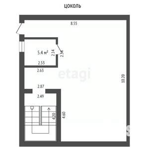 Таунхаус 240м², 2-этажный, участок 3 сот.  