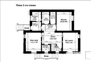 Дом 160м², 2-этажный, участок 5 сот.  