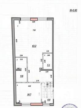 Таунхаус 414м², 4-этажный, участок 5 сот.  