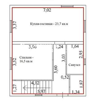 Дача 117м², 2-этажный, участок 8 сот.  