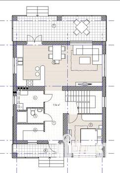 Коттедж 145м², 2-этажный, участок 6 сот.  