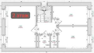 Дом 160м², 3-этажный, участок 4 сот.  