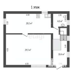 Дом 256м², 2-этажный, участок 9 сот.  