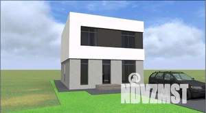 Коттедж 160м², 2-этажный, участок 7 сот.  