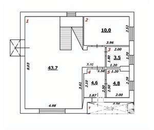 Коттедж 146м², 2-этажный, участок 4 сот.  