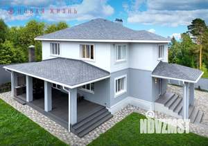 Коттедж 150м², 2-этажный, участок 5 сот.  