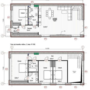 Дом 215м², 2-этажный, участок 7 сот.  