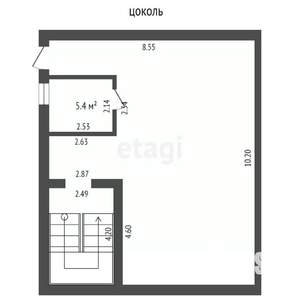 Таунхаус 240м², 2-этажный, участок 3 сот.  