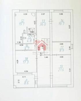 Дом 270м², 2-этажный, участок 15 сот.  
