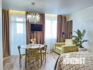 Студия квартира, посуточно, 35м2, 21/25 этаж