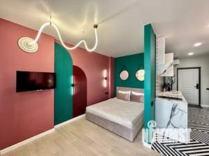 Студия квартира, посуточно, 30м2, 10/21 этаж