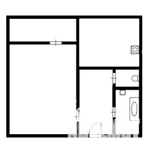 1-к квартира, на длительный срок, 30м2, 6/9 этаж