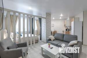 Студия квартира, посуточно, 42м2, 18/30 этаж