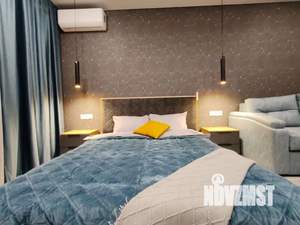 1-к квартира, посуточно, 42м2, 19/23 этаж