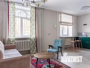 Студия квартира, посуточно, 43м2, 1/5 этаж