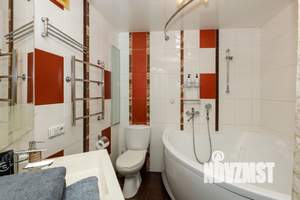 1-к квартира, посуточно, 46м2, 1/1 этаж