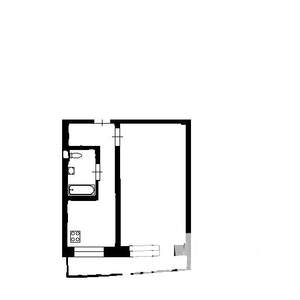 1-к квартира, на длительный срок, 35м2, 6/9 этаж