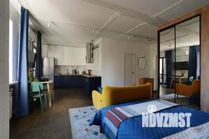 1-к квартира, посуточно, 42м2, 1/1 этаж