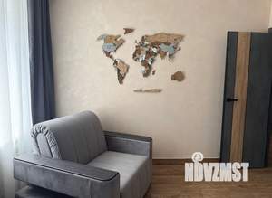 1-к квартира, посуточно, 40м2, 1/2 этаж