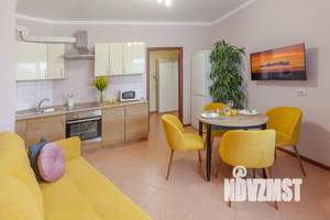 2-к квартира, посуточно, 47м2, 1/1 этаж