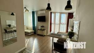 1-к квартира, посуточно, 42м2, 7/25 этаж