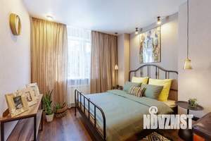 1-к квартира, посуточно, 45м2, 1/10 этаж