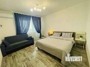 1-к квартира, посуточно, 43м2, 1/1 этаж