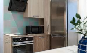 1-к квартира, на длительный срок, 45м2, 7/22 этаж