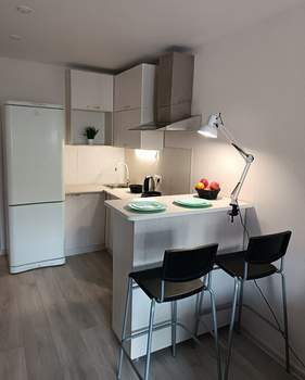 Студия квартира, на длительный срок, 25м2, 3/17 этаж